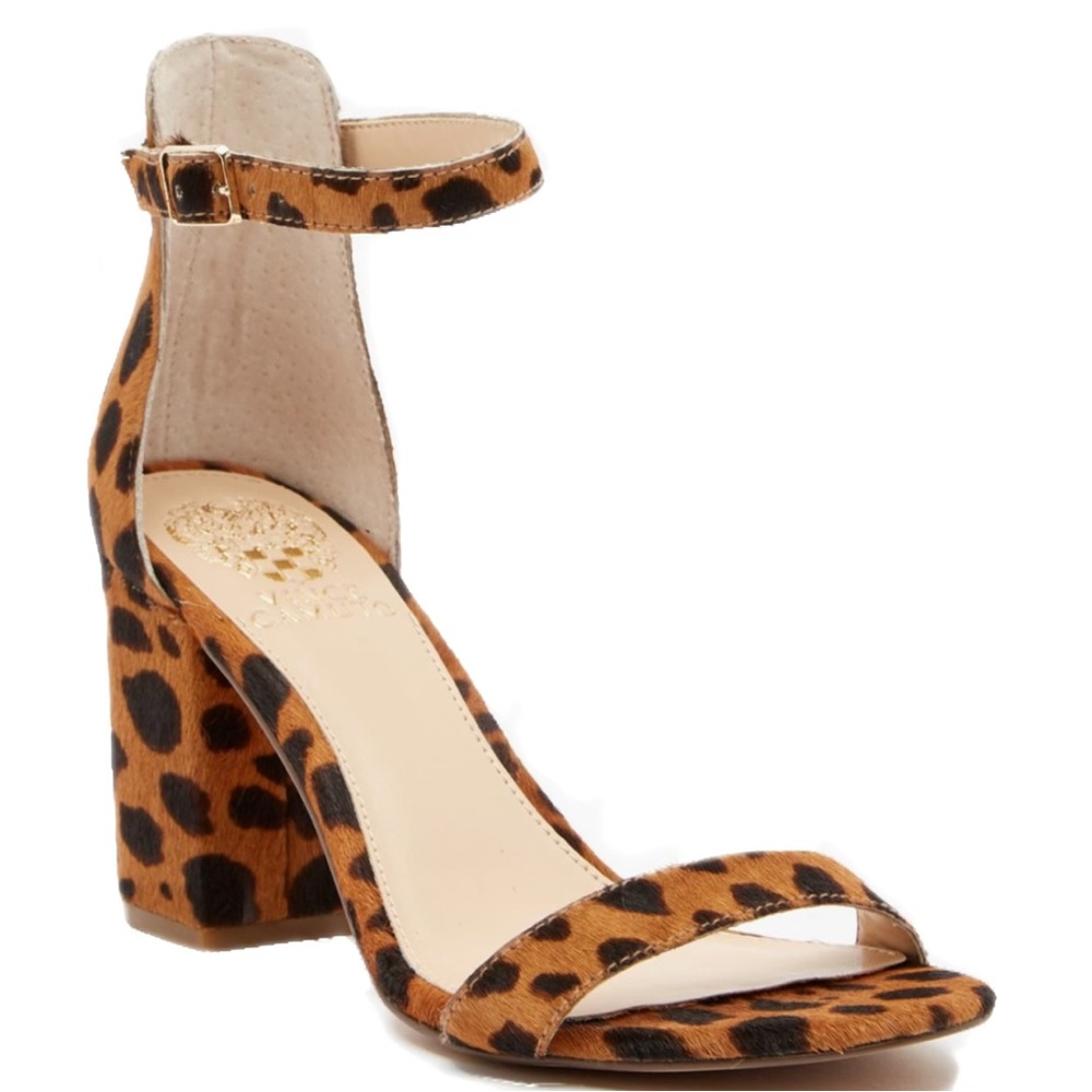 Vince Camuto Leopard Print Heel 8.5